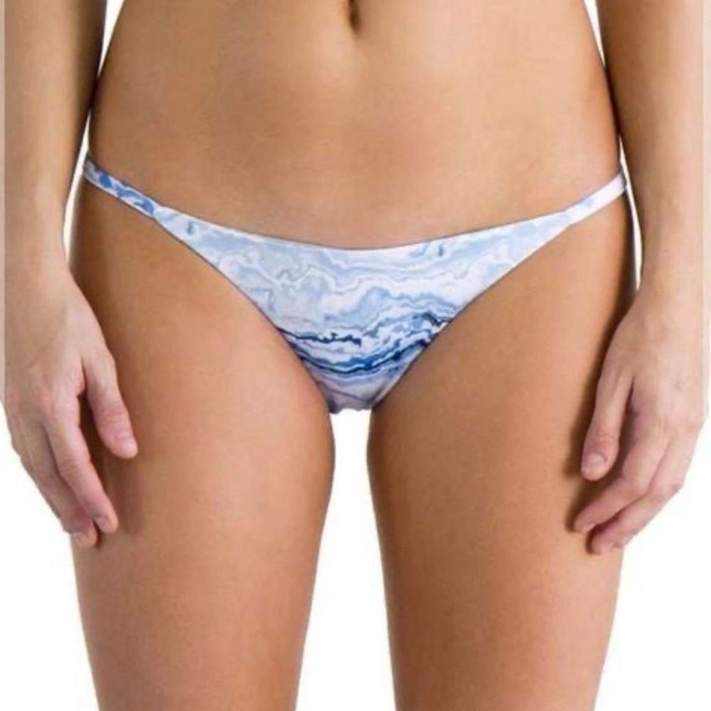 Nirvanic Bikini Hali Bottom in Crystal Wave (L)